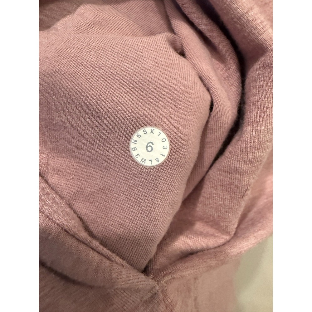 Lululemon High Lines Pullover Heathered Vintage Mauve Women's Size 6 - Picture 7 of 9